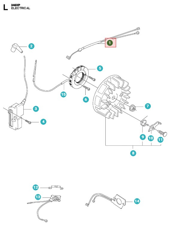 Johdotus Kpl 5038987-04
