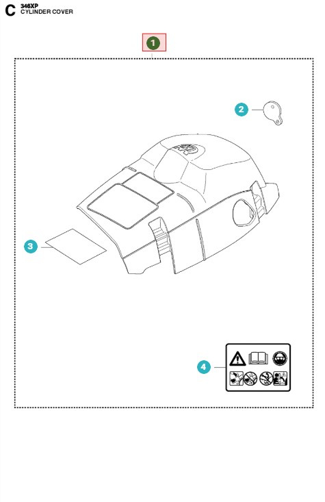 Sylinterin Kansi E-Tech 5039090-02