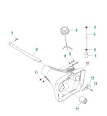 Polttoainesäiliö Jonsered BC, FC, CC 2145, 2245 Polttoainesäiliö Jonsered BC, FC, CC 2145, 2245