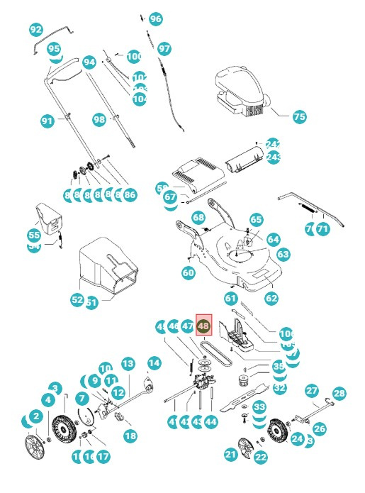Belt LC146S, R147S, LB2146, LM2147