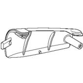 Kahvan sisäosa 5041222-02 Kahvan sisäosa 5041222-02