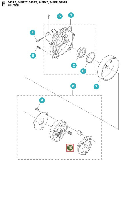 Kytkinjousi 5054353-02
