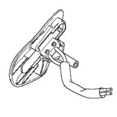 Pysäytyskytkin (vasen) Pysäytyskytkin (vasen)