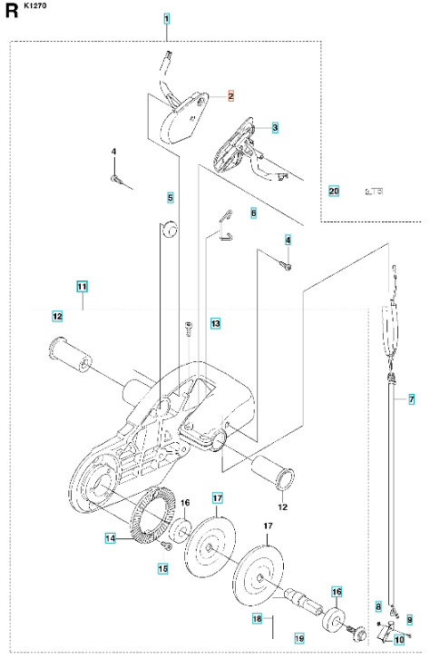 Pysäytyskytkin (oikea)