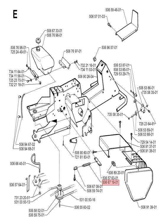 Ohjauksen palautusjousi