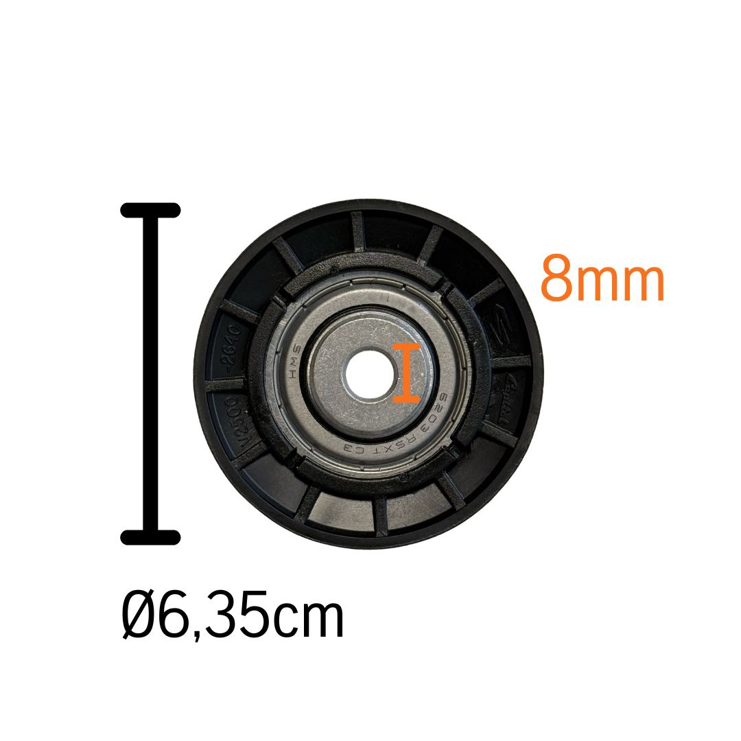 Hihnankiristimen hihnapyörä