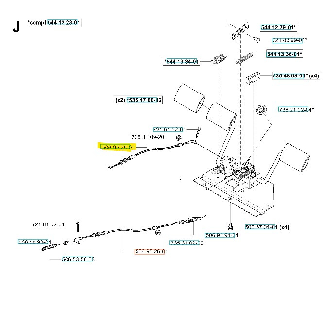 Lanka Rider 11, 13 C5, 850, 970, Jonsered FR2211