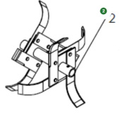Terä risti vasen Terä risti vasen