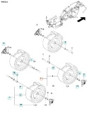 Pyörä R115B, R115B, R213C, R214, R214TC, R216, R316T, R11C, R13 Pyörä R115B, R115B, R213C, R214, R214TC, R216, R316T, R11C, R13
