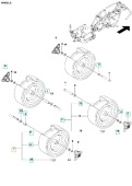 Pyörä R115B, R115C, R213C, R214, R214TC, R216, R316, R318 Pyörä R115B, R115C, R213C, R214, R214TC, R216, R316, R318