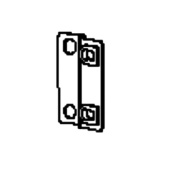 Työntötangon ohjauslevy Työntötangon ohjauslevy