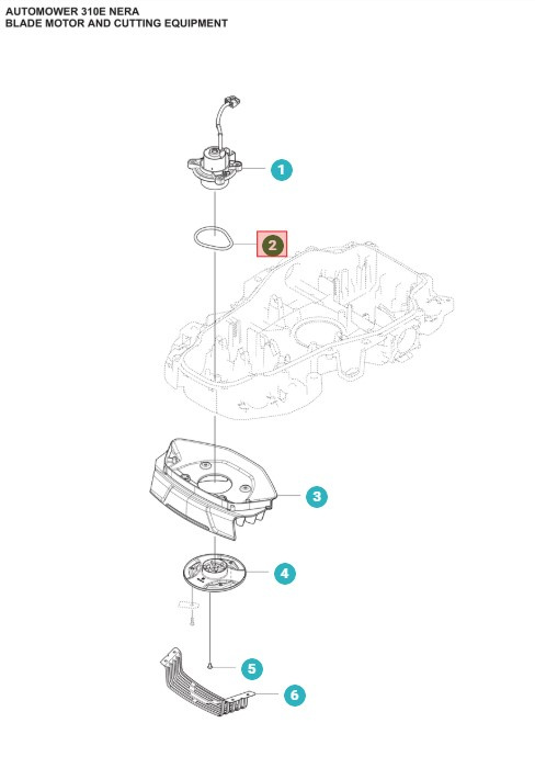 Tiiviste leikkuumoottoriin