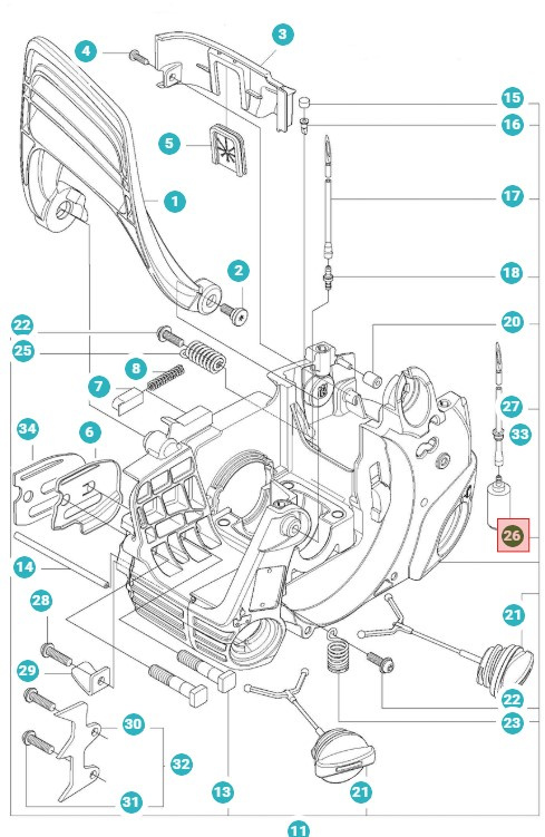 Polttoainesuodatin 5300956-46