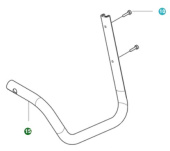 Frame Assy vasen puskuri Frame Assy vasen puskuri