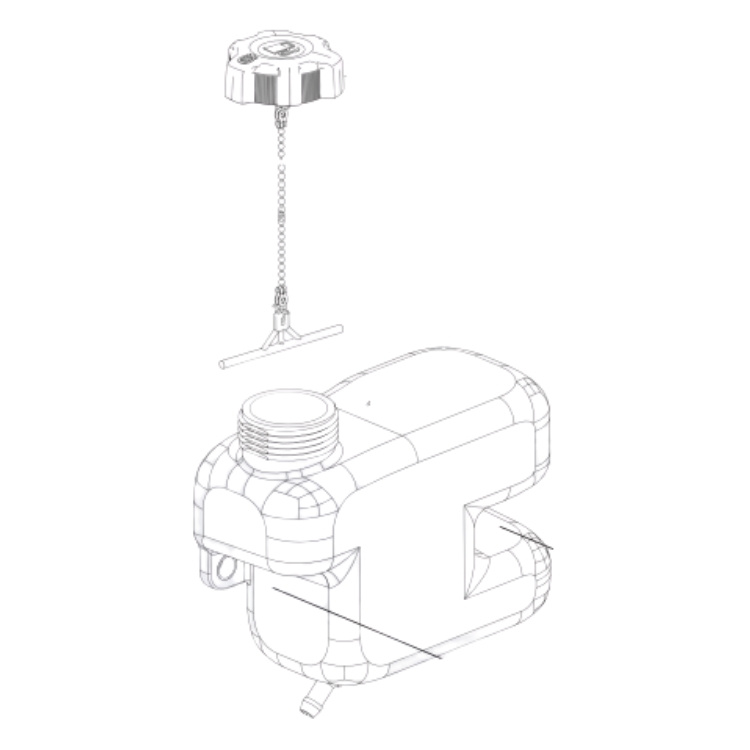 Polttoainesäiliö Assy 5311472-38