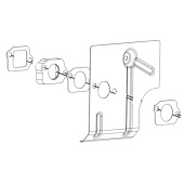 Kaasuttimen tiivistesarja 5311477-31 Kaasuttimen tiivistesarja 5311477-31