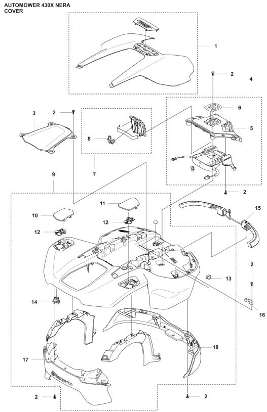 Puskuri edessä 430X Nera, 450X Nera