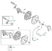Kelan letkun ohjain Letkun ohjain 5312776-01 Kelan letkun ohjain Letkun ohjain 5312776-01