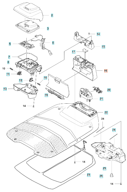 Latausasematorni Automower Nera