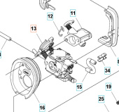 Kaasutin 345FR, 545FR, 545FX, 545RX Kaasutin 345FR, 545FR, 545FX, 545RX