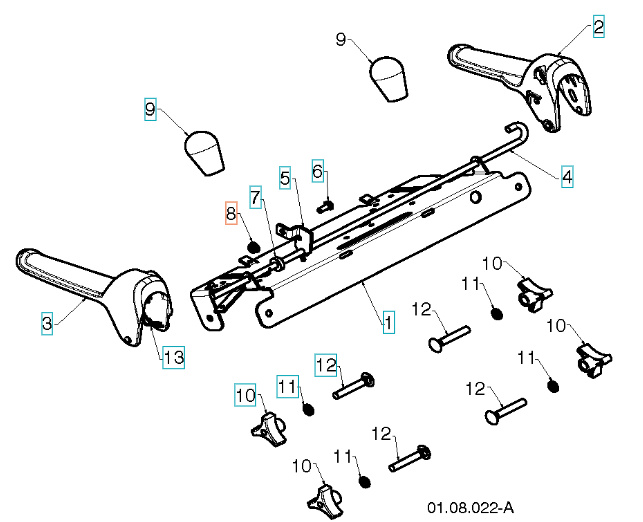 Lukkomutteri 5320883-49