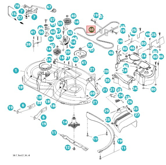 Hihna LT126, LT151, LT154 LT1597