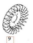 Vauhtipyörän tuuletin 5324205-86 Vauhtipyörän tuuletin 5324205-86