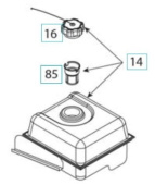 Polttoainesäiliö Kpl 5324292-09 Polttoainesäiliö Kpl 5324292-09