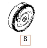 Vauhtipyörä Kpl 5324292-35 Vauhtipyörä Kpl 5324292-35