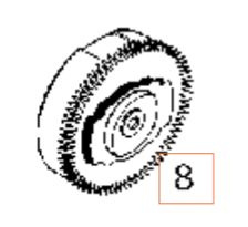 Manuaalinen käynnistysvauhtipyöräyksikkö 5324292-36