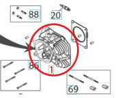 Yläkorkki 5324292-54 Yläkorkki 5324292-54
