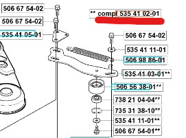 Hihnankiristin 5354102-01