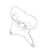 Äänenvaimentimen kiinnike Äänenvaimentimen kiinnike