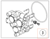 Sylinterin sylinterilohko Pw235/ 5363463-01 Sylinterin sylinterilohko Pw235/ 5363463-01