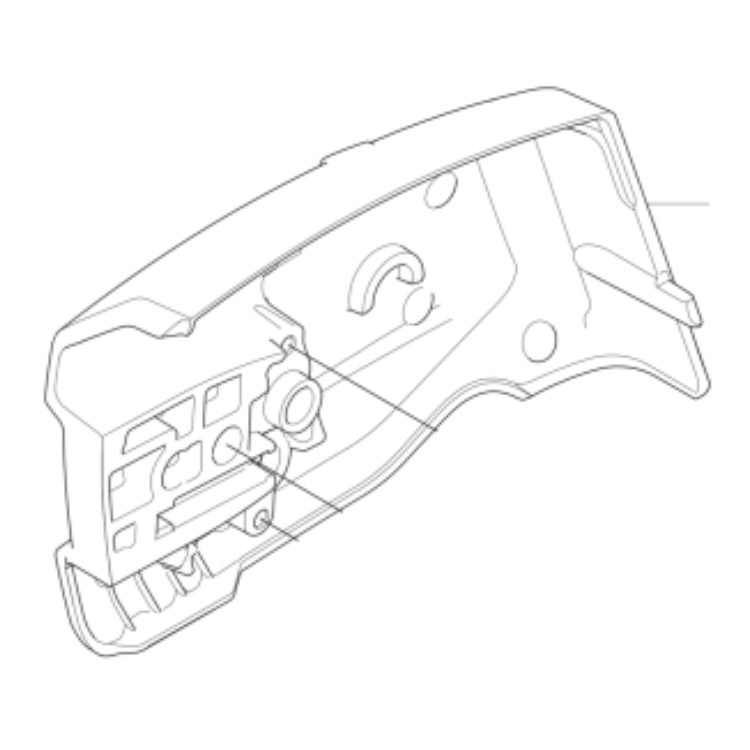 Kytkinsuojus 540Ixp, Falcon 5368859-01