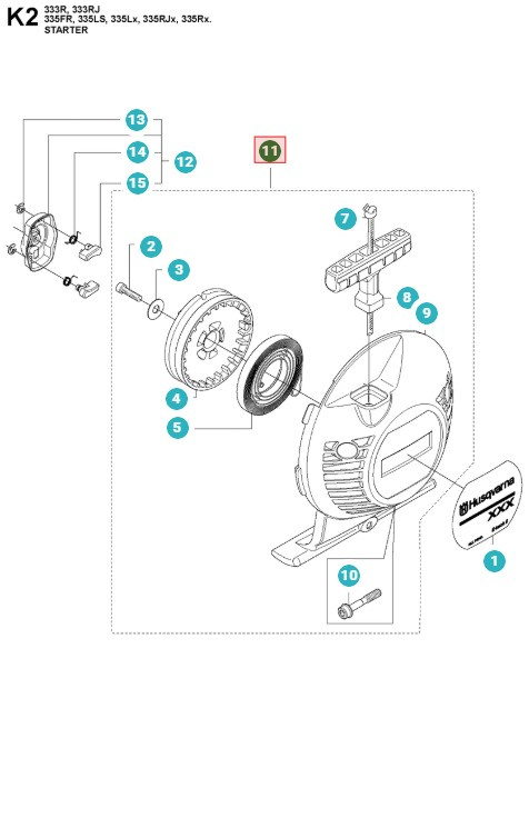 Aloittaja Husqvarna 335FR, 335RX, 535RXT, 535LK