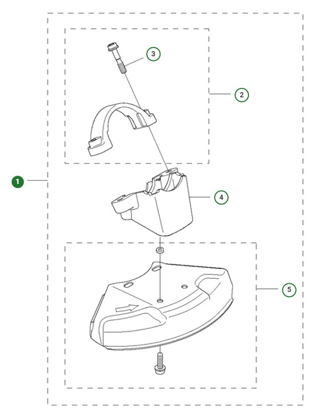 Teräsuoja adapterilla, 200 mm