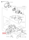 Kytkimen kansi Husqvarna 340, 350 Kytkimen kansi Husqvarna 340, 350