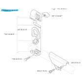 Riippuuskoukku Kpl 5373497-01 Riippuuskoukku Kpl 5373497-01