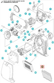 Ilmansuodatin 25µm Husqvarna 545FR, 545RXT, 545FX, 555FX, 555RXT Ilmansuodatin 25µm Husqvarna 545FR, 545RXT, 545FX, 555FX, 555RXT