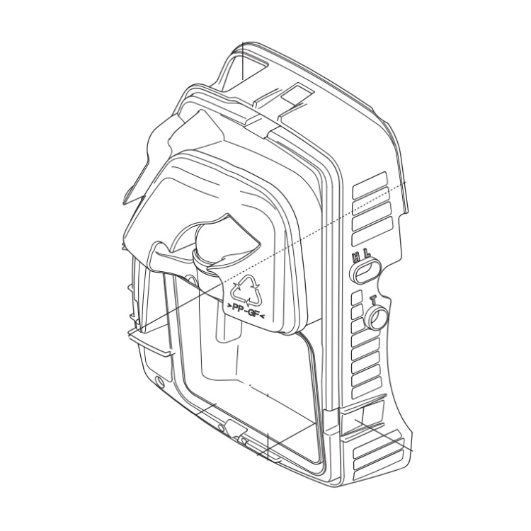 Suodatinpidin 5374125-03