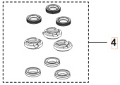 Tiivistesarja Tiivistesarja Pw125 5374861-01 Tiivistesarja Tiivistesarja Pw125 5374861-01