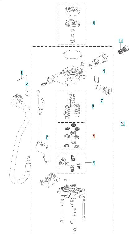Tiivistesarja Tiivistesarja Pw125 5374861-01