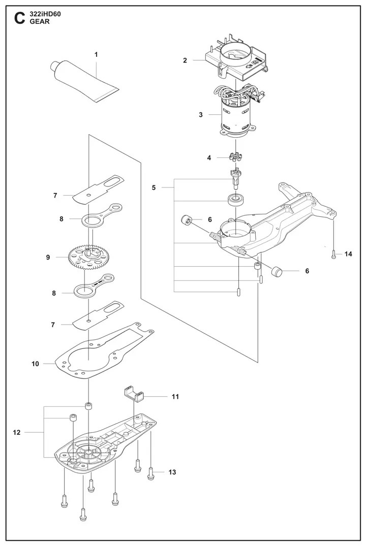 Vaihteisto Assy Agaton 300Wp 5375199-01