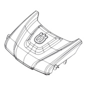 Etukansi Husqvarnalla Dec 5375696-02 Etukansi Husqvarnalla Dec 5375696-02