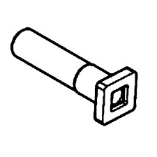 Ruuvin neliökanta M8X37 10,9 Z 5375791-01
