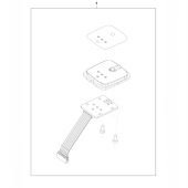 Näppäimistö Näppäimistösarja 5376239-01 Näppäimistö Näppäimistösarja 5376239-01