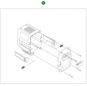 Kuori Husqvarna B140-akulle Kuori Husqvarna B140-akulle