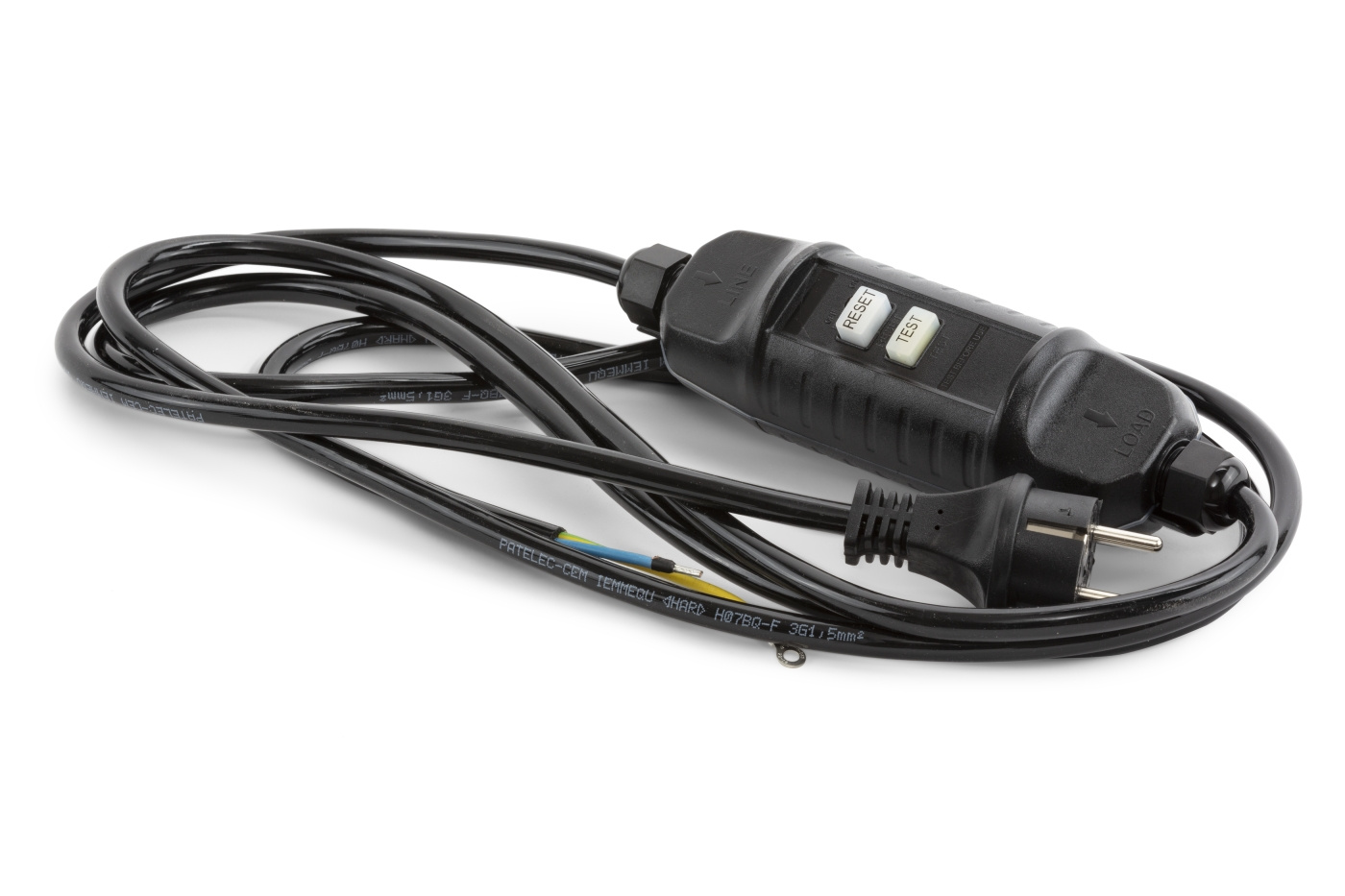 Kaapelointi kpl dm280/dm340 sis. pistokkeen ja PRCD:n EU 230v 16a
