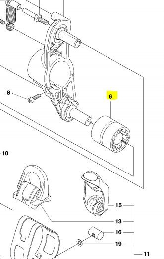 Tärinänvaimennin 5442309-01